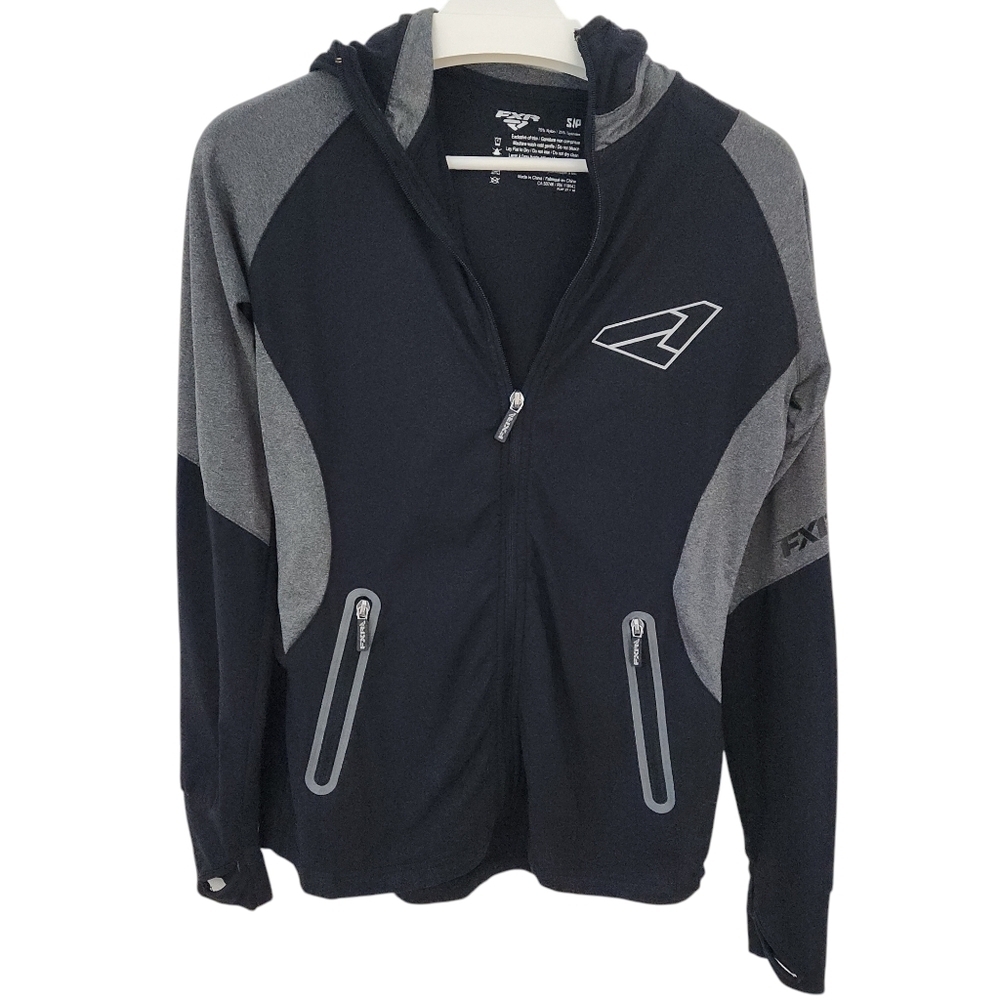 FXR RACING Women's Lightweight Moto/MTB Jacket - black & gray small
